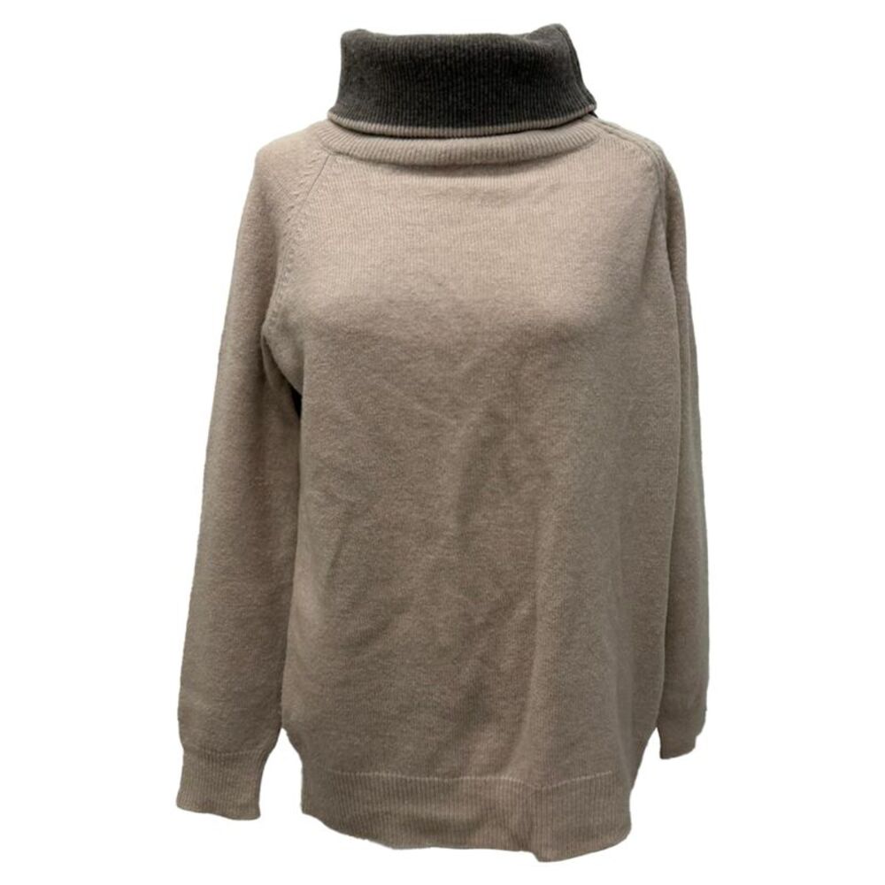 Maison Margiela Pullover Sweater in Beige Wool